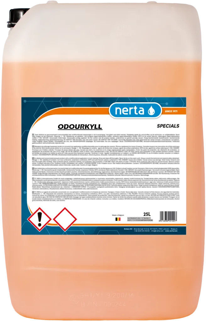 Odourkyll. Нейтрализатор запахов и ароматизированная добавка от Nerta 5л.