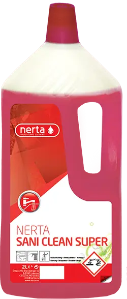 Упаковка продукции Nerta 5л. SANI CLEAN SUPER.